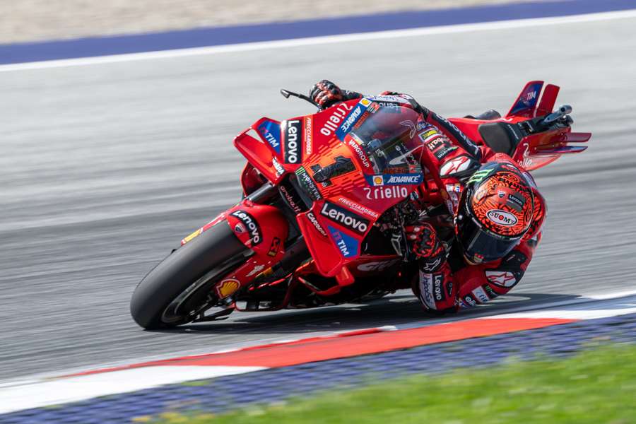 Bagnaia won de GP van Oostenrijk