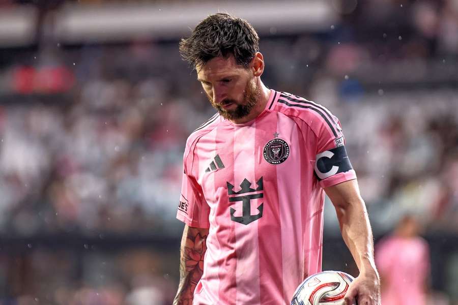 Messi im Trikot von Inter Miami Messi im Trikot von Inter Miami
