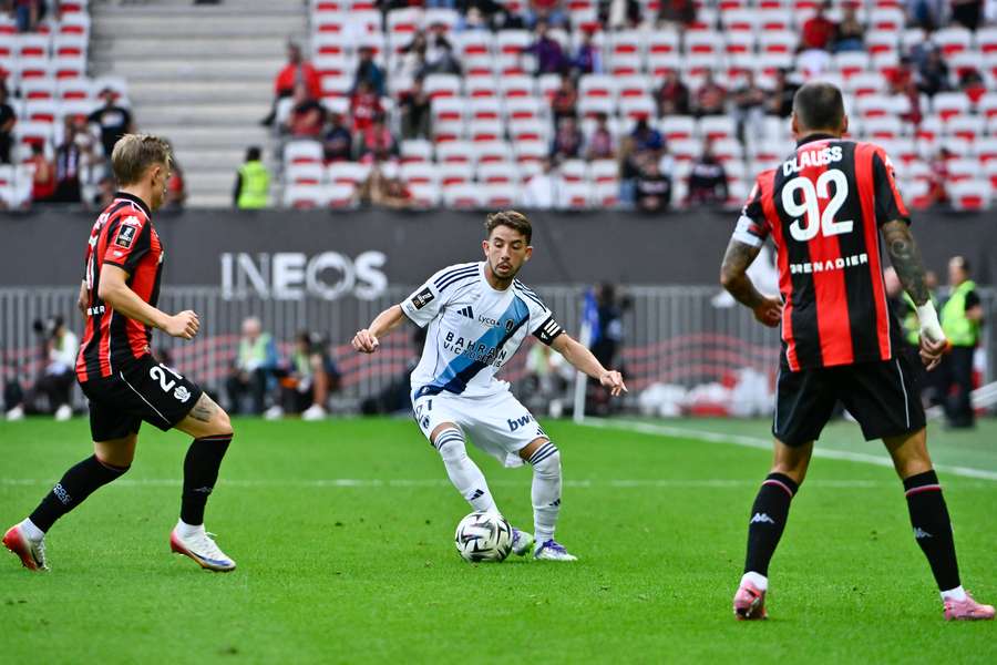 Maxime Lopez face à Nice fin-septembre.