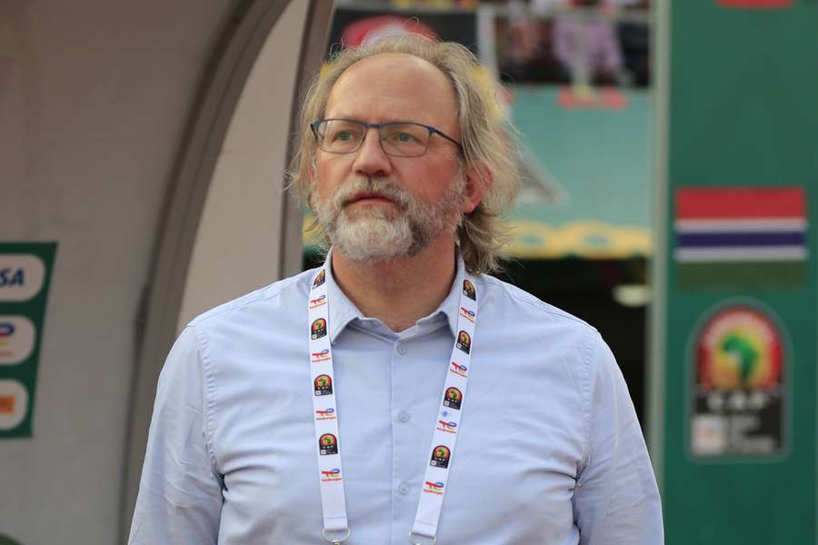 Gambia coach Tom Saintfiet