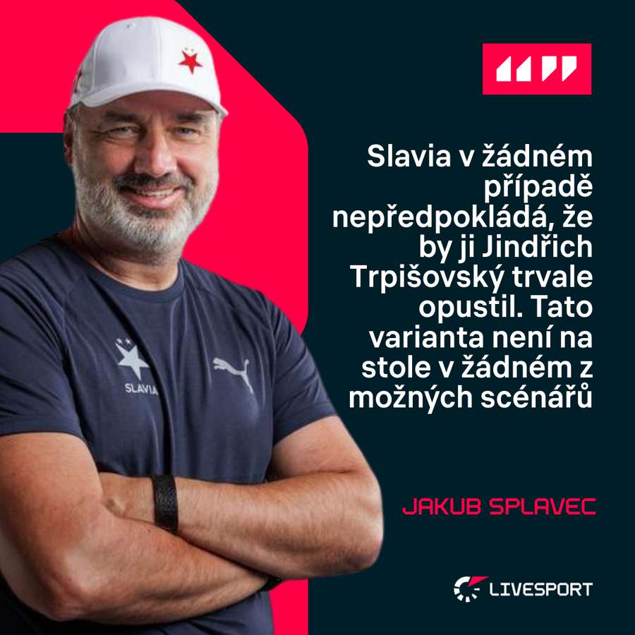 Trenér Jindřich Trpišovský by měl zůstat ve Slavii. Trenér Jindřich Trpišovský by měl zůstat ve Slavii.