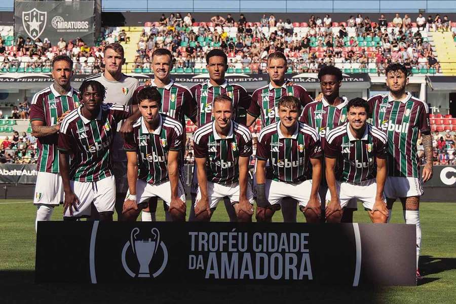 A equipa do Estrela da Amadora A equipa do Estrela da Amadora