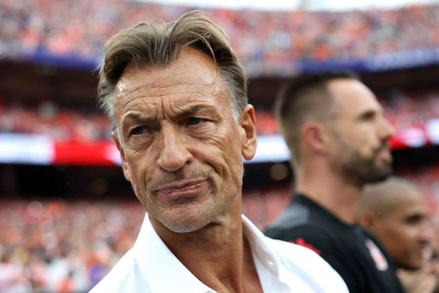 Hervé Renard à la Coupe du monde. Hervé Renard à la Coupe du monde.