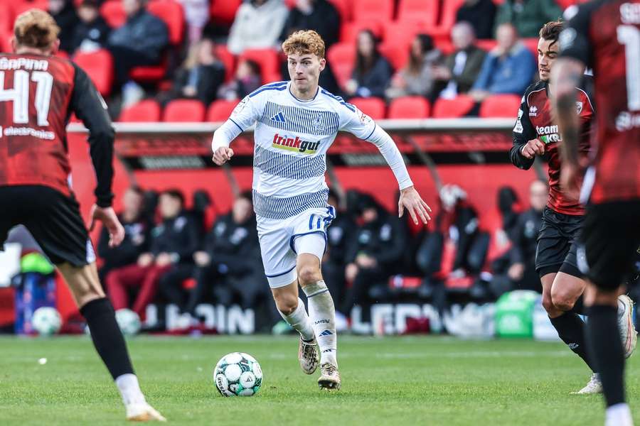 Dominik Kother am Ball