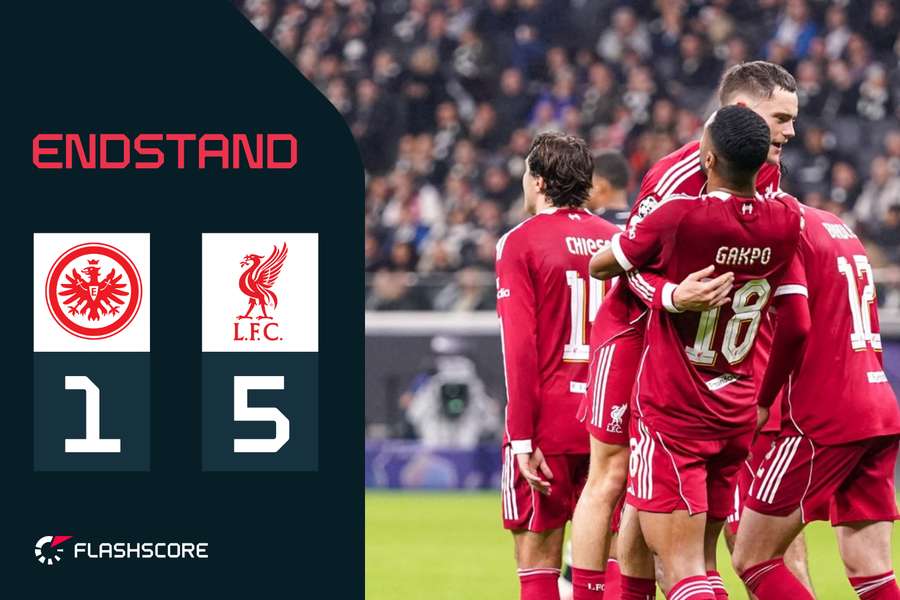 Wirtz bejubelt seinen ersten Scorerpunkt mit Gakpo. Wirtz bejubelt seinen ersten Scorerpunkt mit Gakpo.