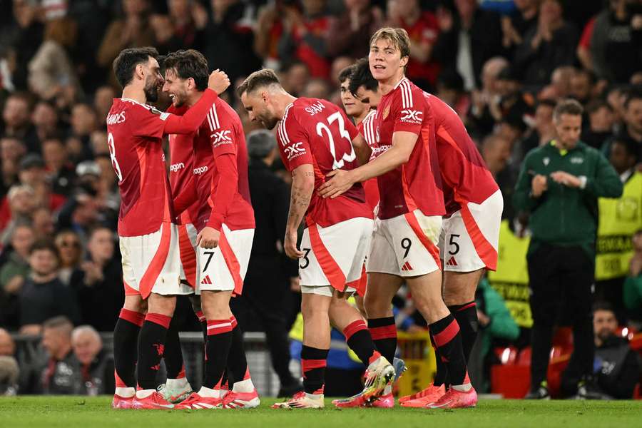 Manchester United jubelt über den Einzug ins EL-Finale