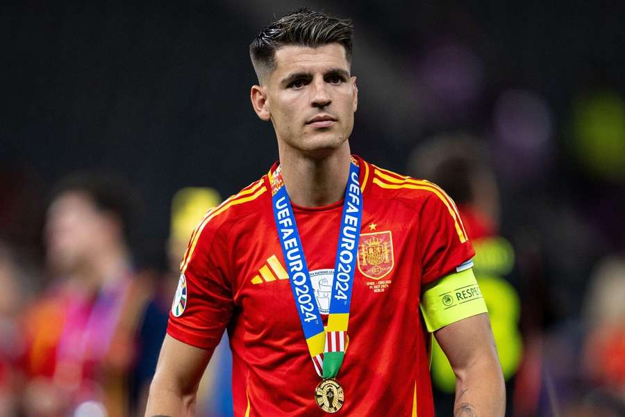 Morata, con España 