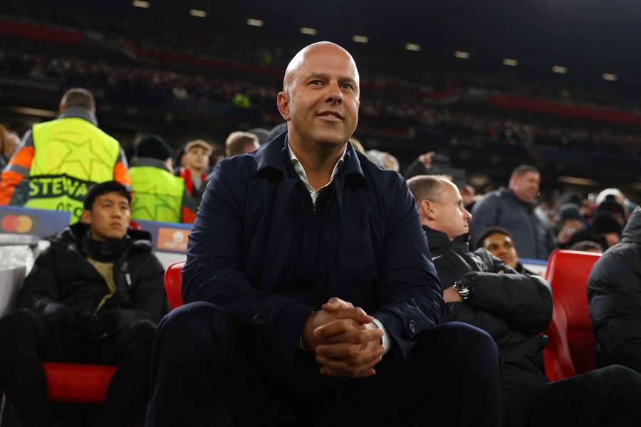 Arne Slot at Anfield