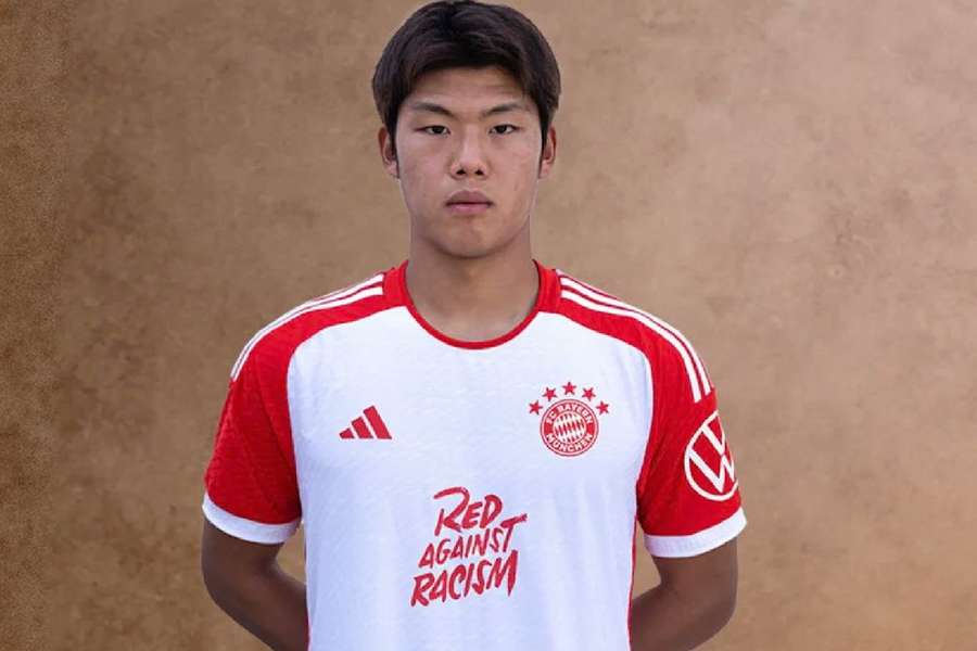 Guo Jiaxuan esteve num estágio do Bayern