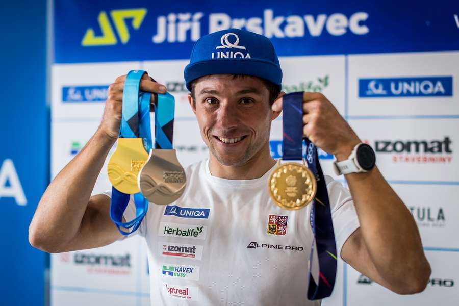 Jiří Prskavec už má dvě medaile z olympijských her.