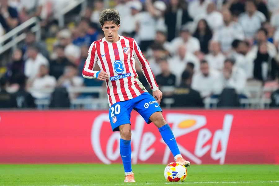 Giuliano Simeone lors de la Supercoupe d'Espagne.