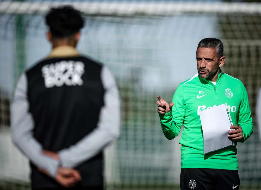 Rui Borges já trabalha no Sporting