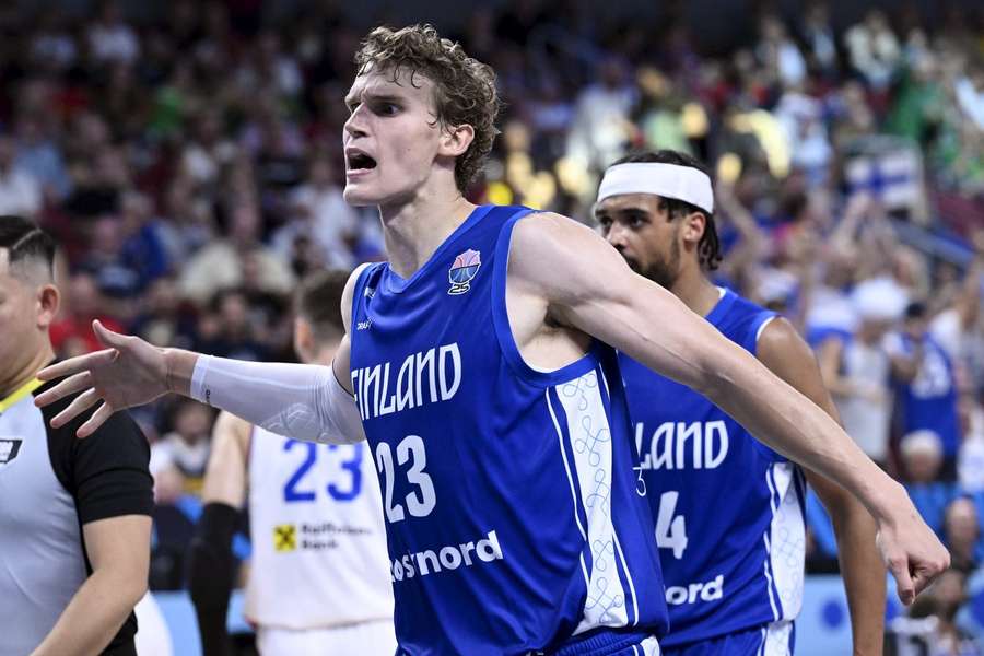 Lauri Markkanen scored 29 points for Finland