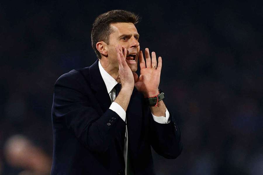 Motta reacts on the touchline