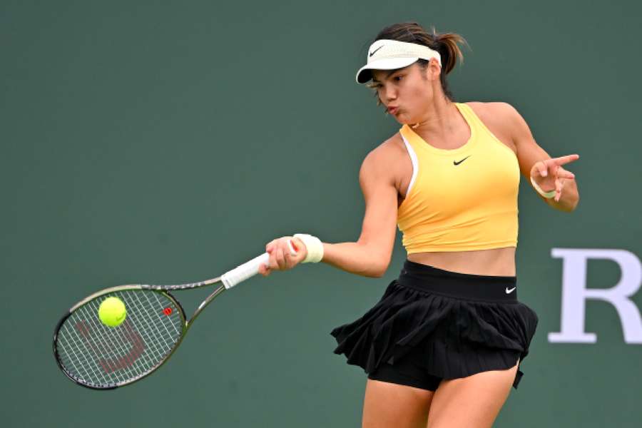 Emma Raducanu is through to the third round at Indian Wells