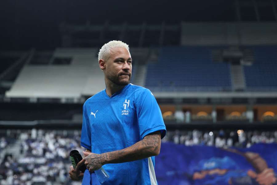 Neymar has only played seven games since joining Al Hilal in August 2023