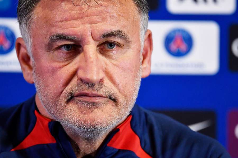 Christophe Galtier le 19 mai dernier en conférence de presse.