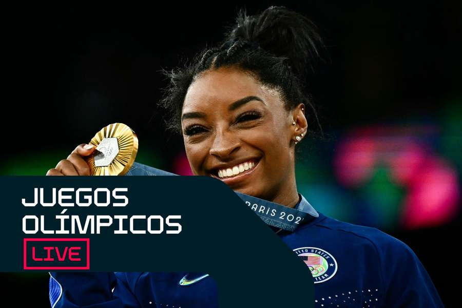 Simone Biles, otro oro para su colección