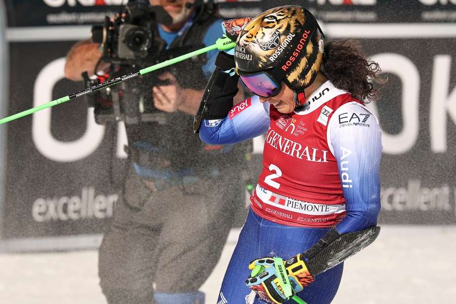 Brignone darf sich in Sestriere feiern lassen