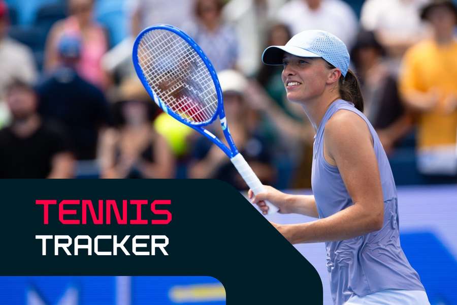 Swiatek is facing Paolini in the Cincinnati final