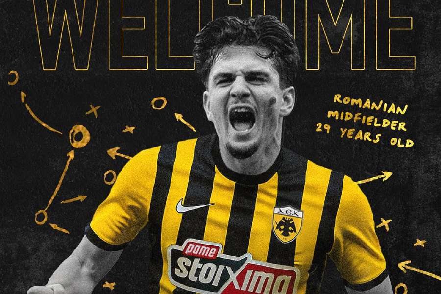 Răzvan Marin, jucătorul lui AEK Atena