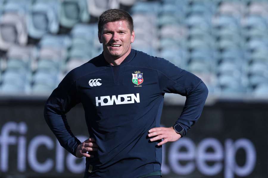 Owen Farrell is among the British and Irish Lions replacements for their final warm-up match