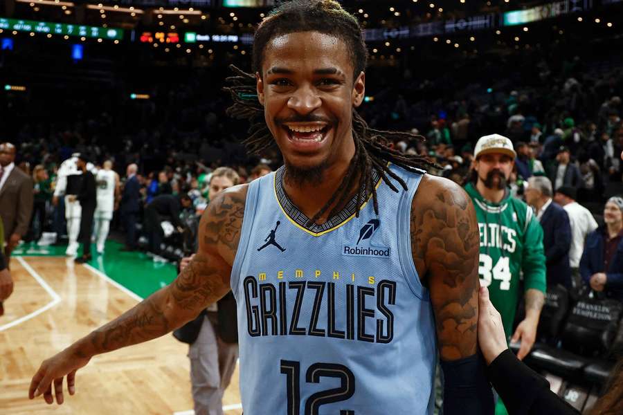 Ja Morant cette nuit.