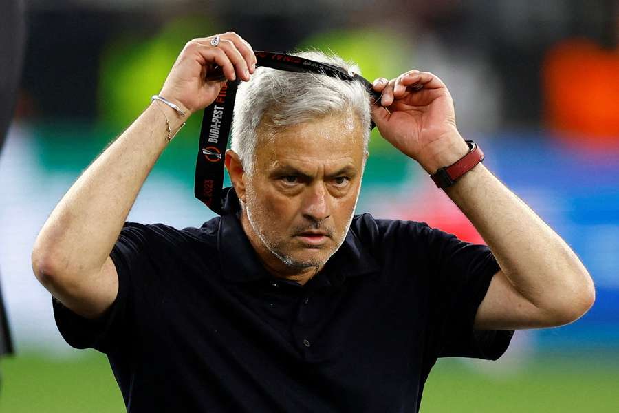 Roma boss Jose Mourinho