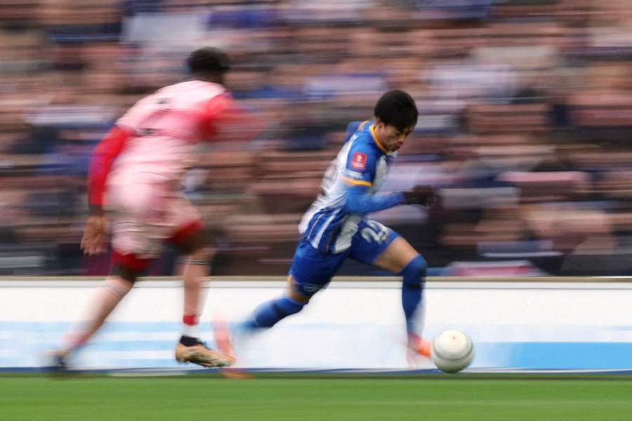 Mitoma masters the art of dribbling to lead Brighton charge