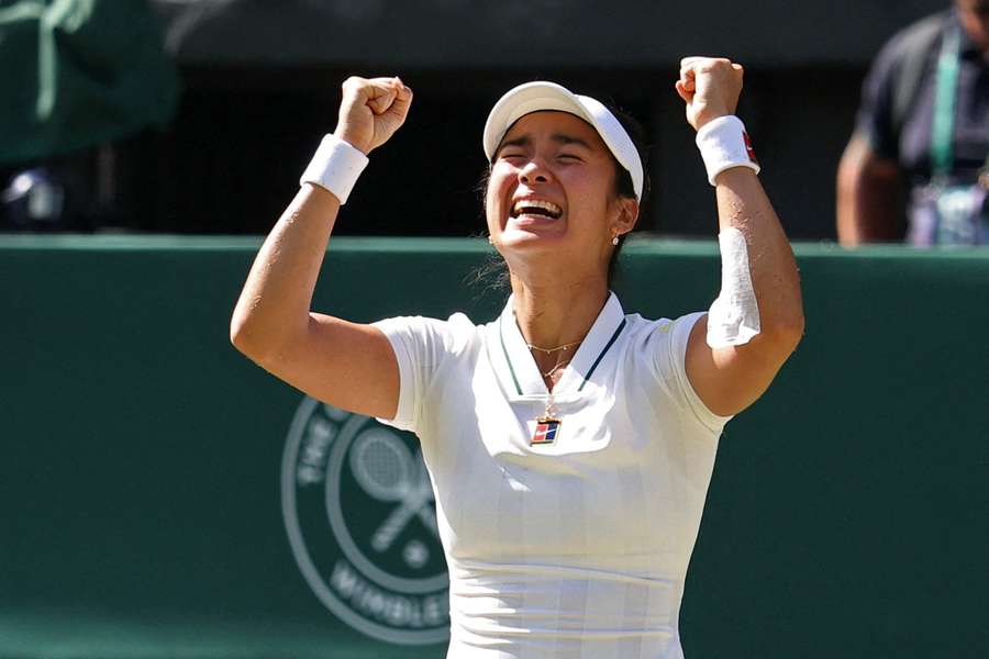 Alexandra Eala, à Wimbledon Alexandra Eala, à Wimbledon
