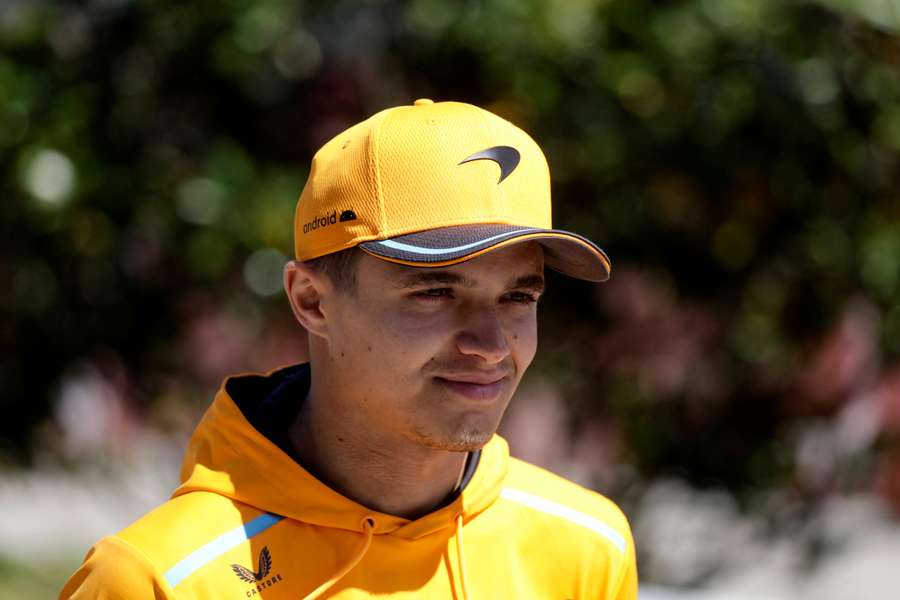 Lando Norris está na sua quinta época com a McLaren Lando Norris está na sua quinta época com a McLaren