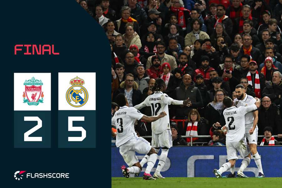 Liverpool-Real Madrid, ida de octavos de la Champions