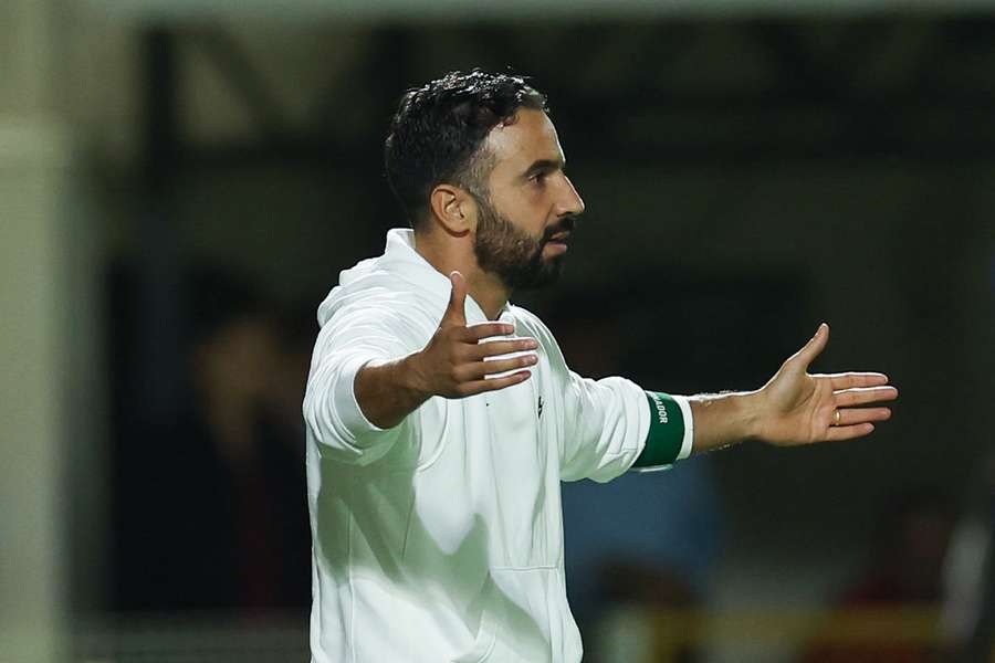 Rúben Amorim, entrenador del Sporting