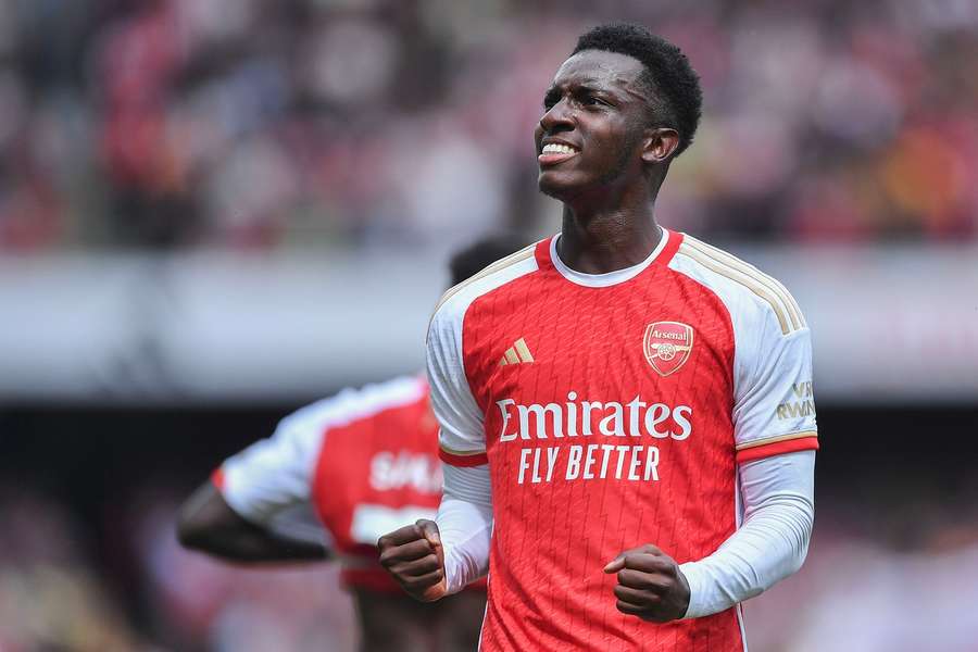 Nketiah teve bom começo de temporada pelo Arsenal