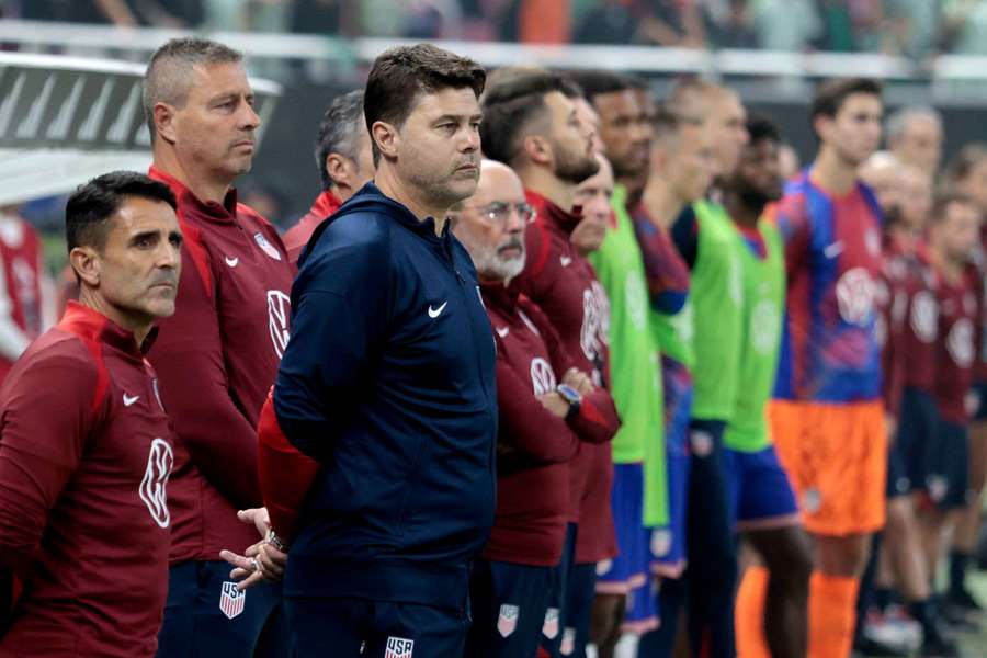 Mauricio Pochettino et son staff.