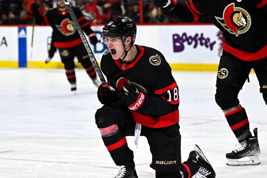 NHL: Hattrick für Stützle, bittere Niederlage für Senators