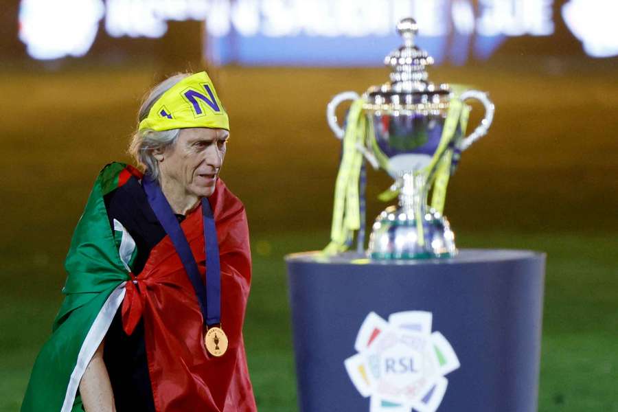 Jorge Jesus voltou a ser campeão na Arábia Saudita