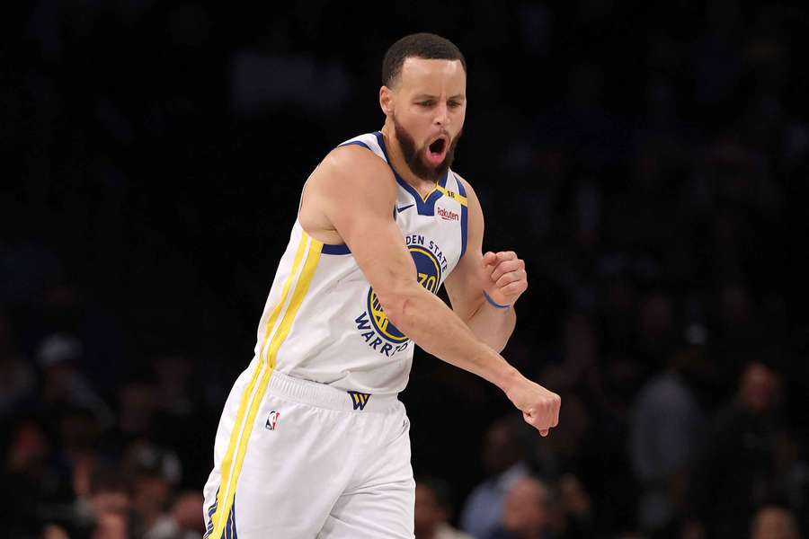 Steph Curry sammelte gegen Brooklyn 40 Punkte