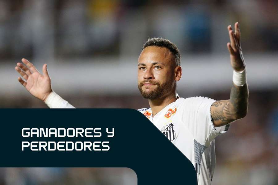 Neymar volvió a marcar con la camiseta del Santos después de 12 años.