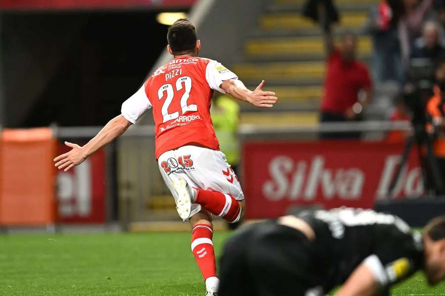 Pizzi iniciou a temporada com bons números ao serviço do SC Braga