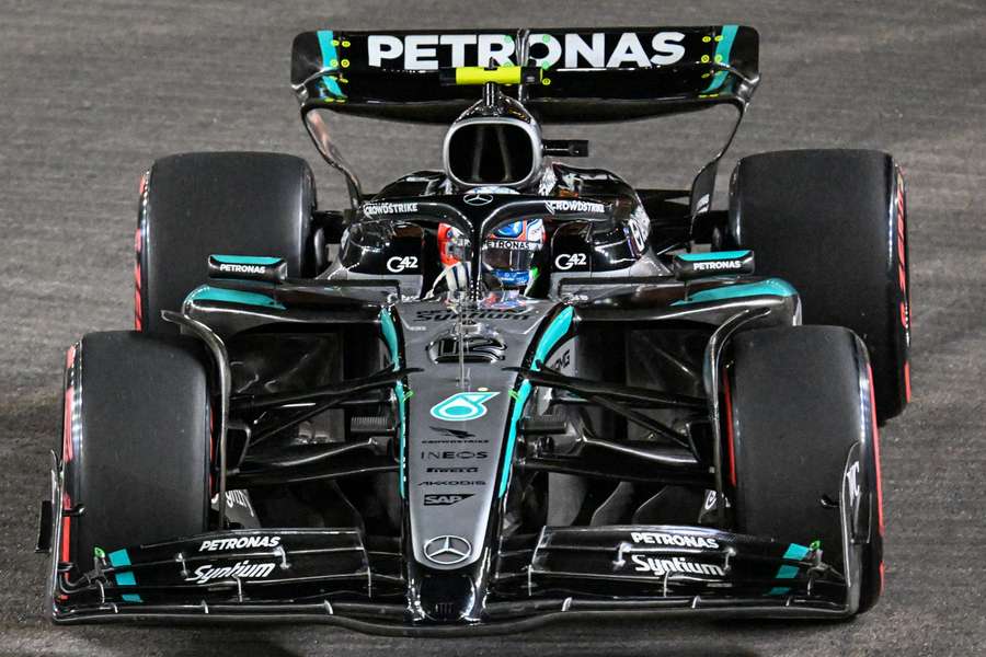 Le Britannique George Russell partira en pole position du Grand Prix de Singapour dimanche en Formule 1.