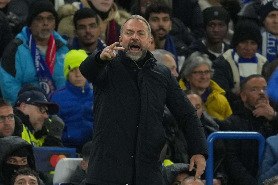 Hansi Flick war mit dem Spiel seiner Mannschaft nicht zufrieden.