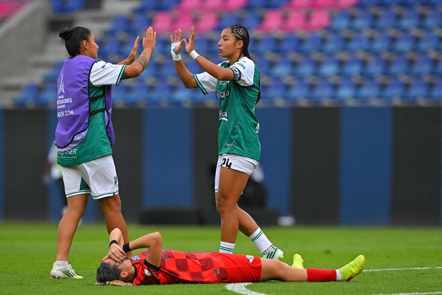 El Deportivo Cali celebra un buen punto El Deportivo Cali celebra un buen punto