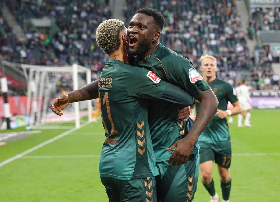 Boniface hat sich an der Weser schnell eingelebt Boniface hat sich an der Weser schnell eingelebt