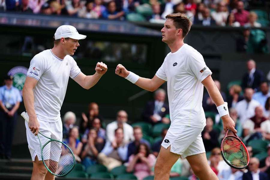 Heliovaara and Patten in action last year