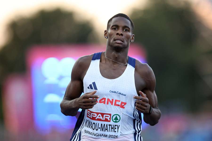 Just Kwaou-Mathey sur le podium. Just Kwaou-Mathey sur le podium.