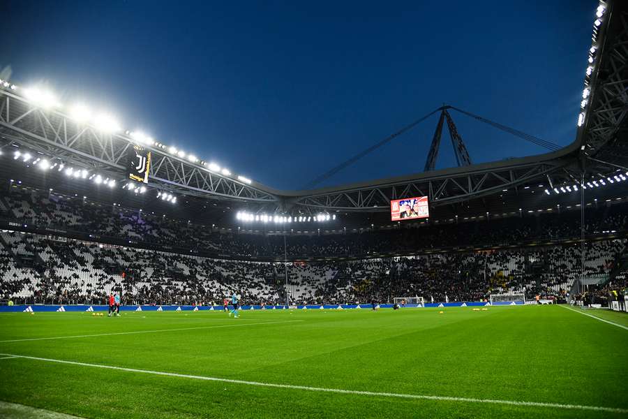 La vista all'interno dell'Allianz Stadium