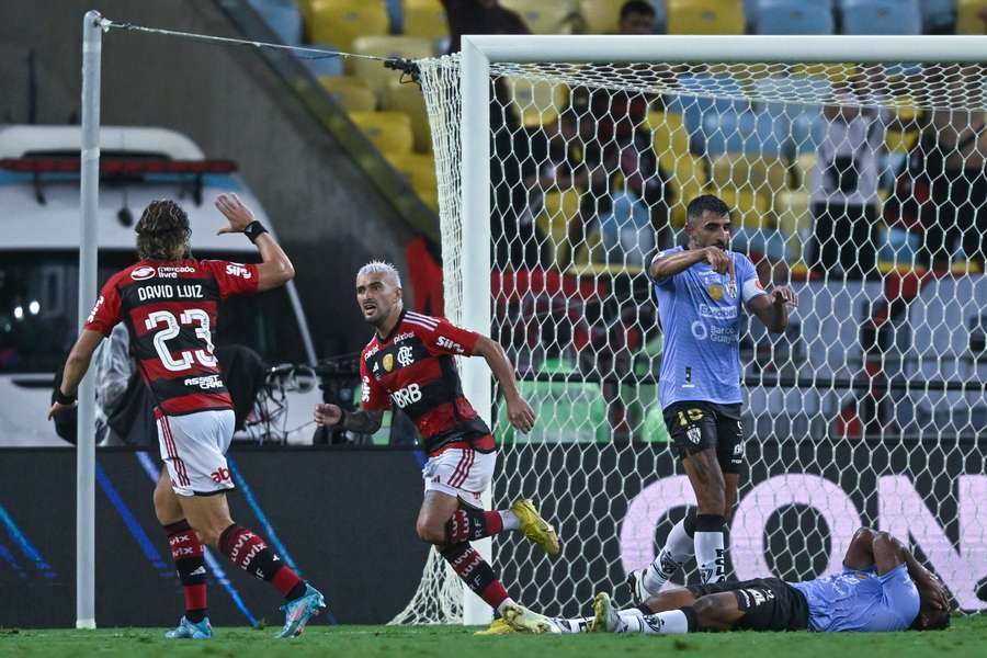 Arrascaeta marcou no último minuto do tempo normal