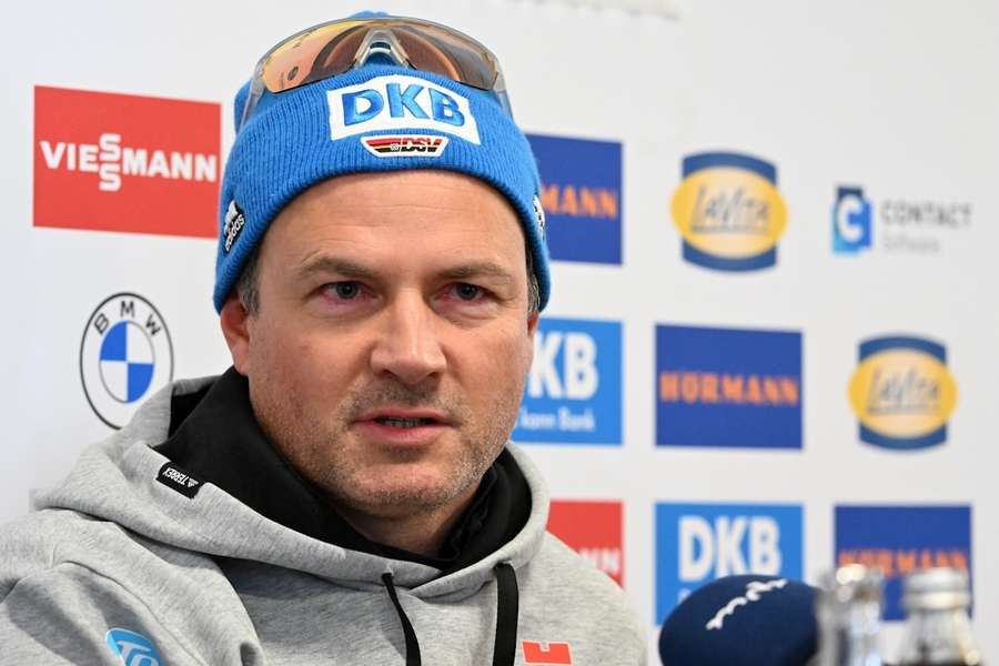 Felix Bitterling blickt mit Optimismus auf die anstehenden Aufgaben der DSV-Biathleten in Ruhpolding,