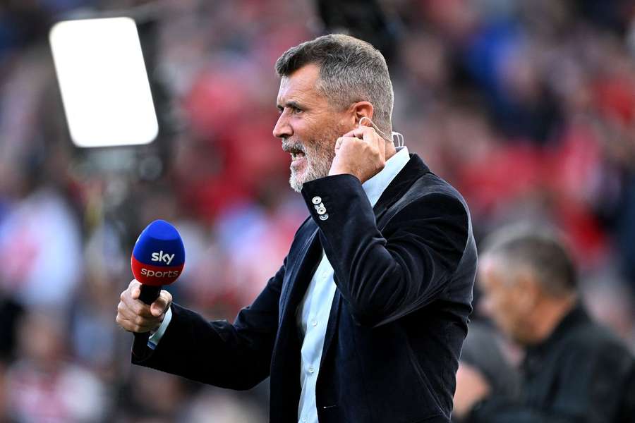 Roy Keane é atualmente comentador na Sky Sports